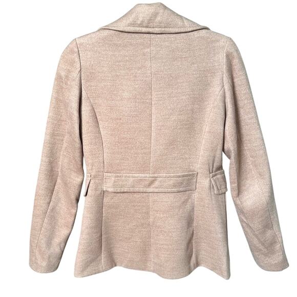 NWT H&M Women's Beige Pea Coat - Picture 3 of 6